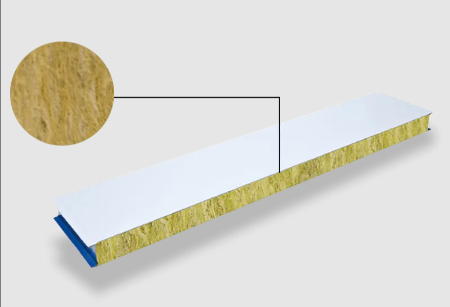 Mechanism color steel sandwich panel